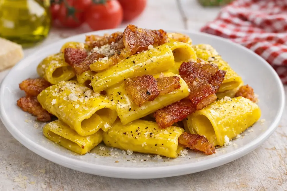 Rigatoni alla Carbonara