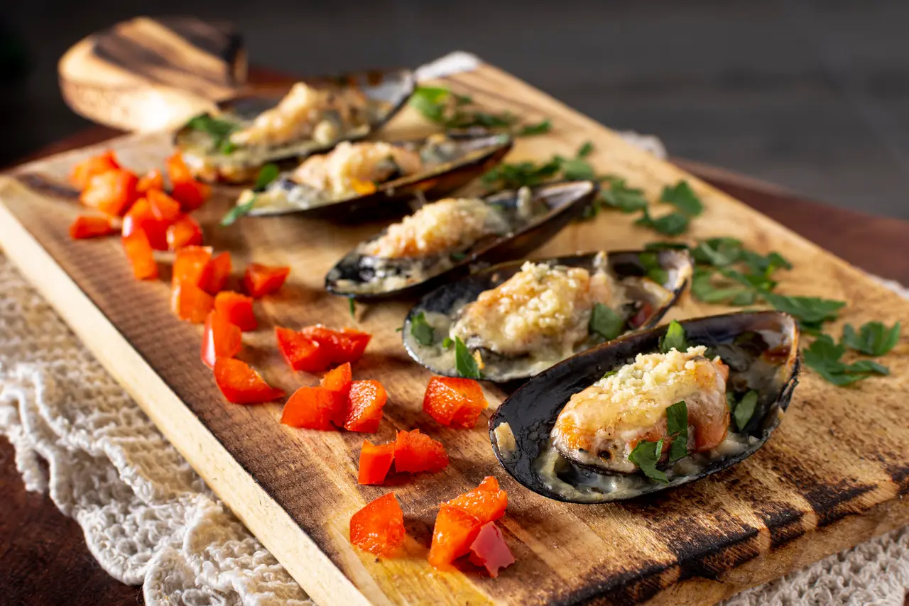 Cozze gratinate