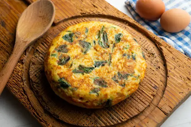 Frittata di Spinaci e Parmigiano