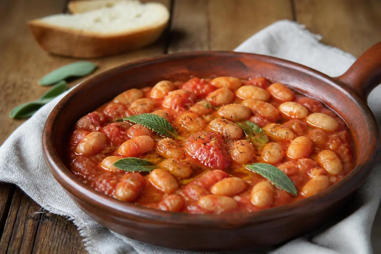 Fagioli all'uccelletto