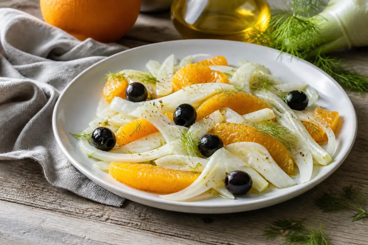 Insalata di finocchi e arance
