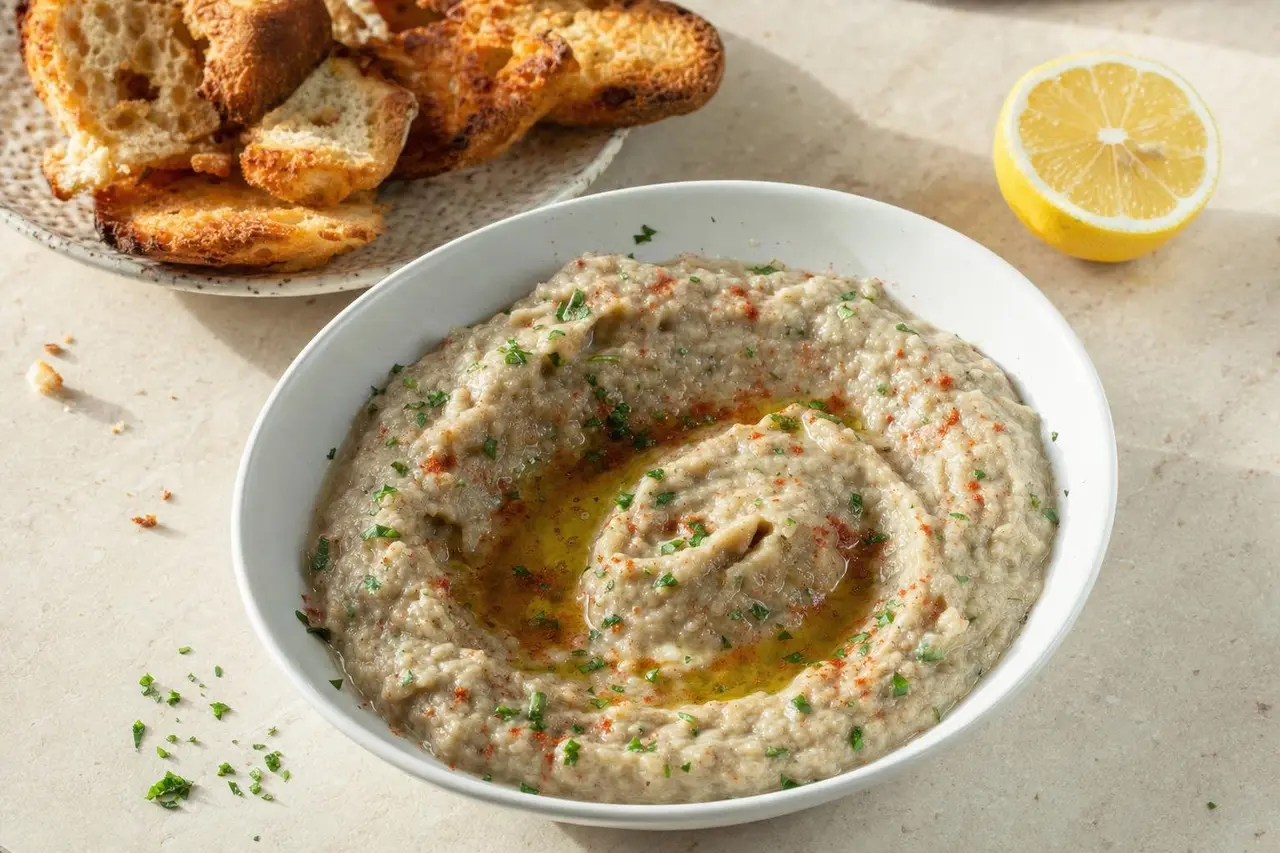Crema di melanzane arrostite