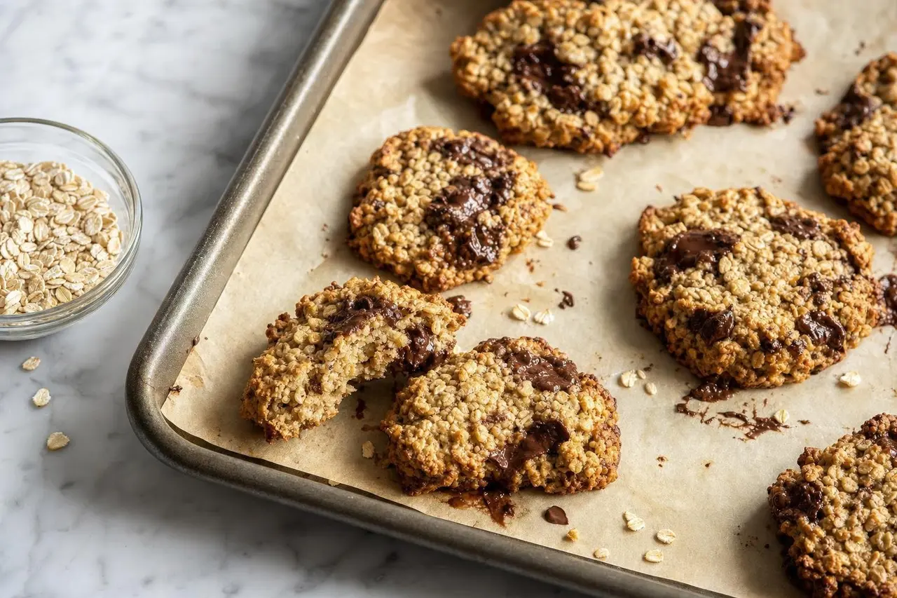 Biscotti avena e banana