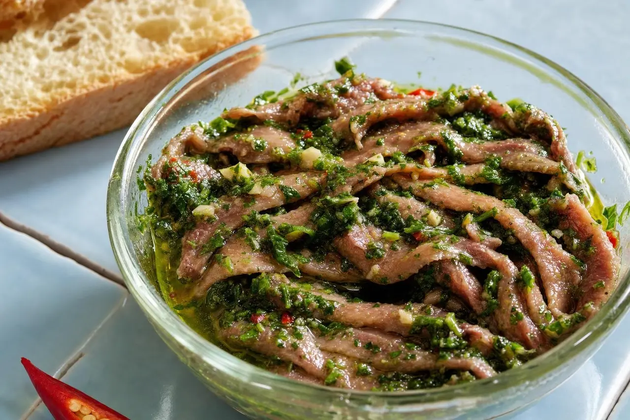 Acciughe al verde