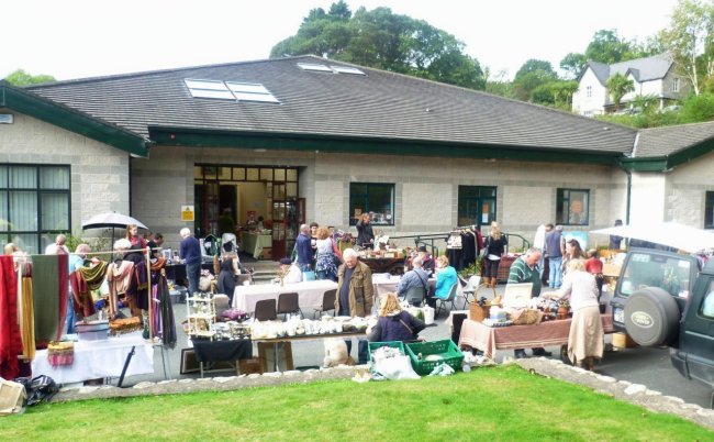 Sarah's Cottage Crafts display