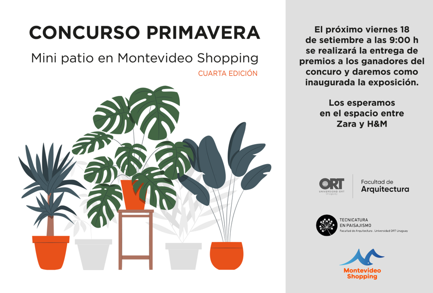 Montevideo Shopping y Universidad ORT entregarán los premios del concurso “Mini Patio del Shopping”