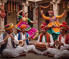 Sufi devotional dance performance