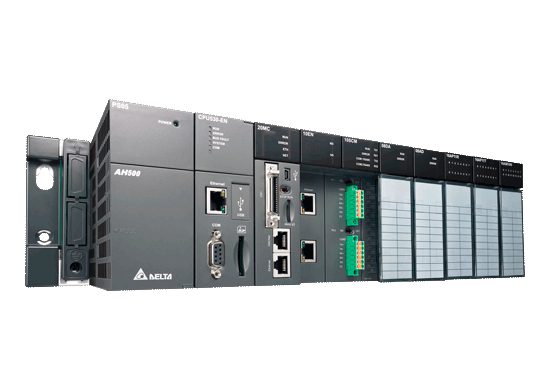 Módulo de extensão analógico para Controlador Lógico Programável - Modelo AH500 com 8 Entradas de termopar tipos (-150mV~150mV, J, K, R, S, T, E e N)