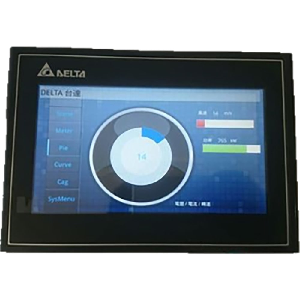 Interface Homem Máquina - Modelo 100 de 10,1'' com interface Ethernet com 65536 cores, 1024x600 - 256MB de memória de programa - Processador 800MHz