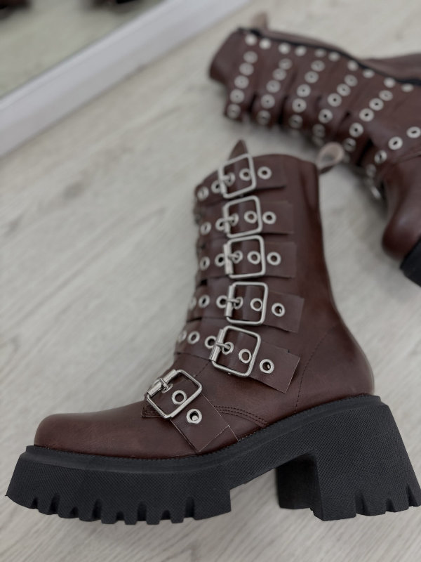 Cristal chocolate (35 - 36 / ecocuero) 2