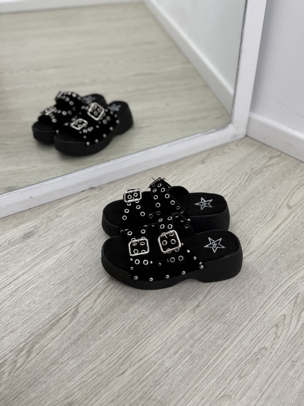 Burdeos negro (35 - 36 - 37 - 38 / gamuza)