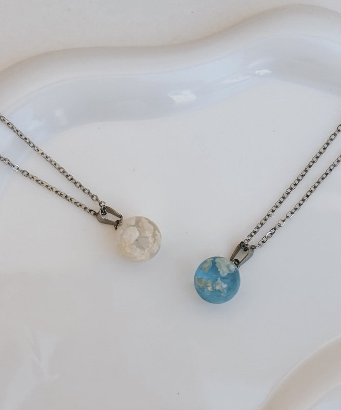Collar Yo te cielo (acero quirurgico)