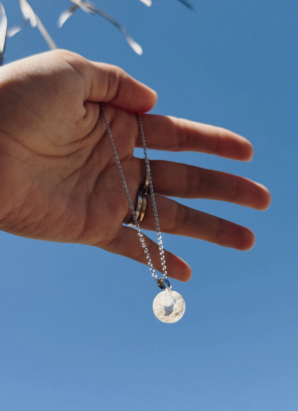 Collar Yo te cielo (acero quirurgico) 2