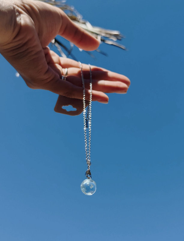 Collar Yo te cielo (acero quirurgico) 3