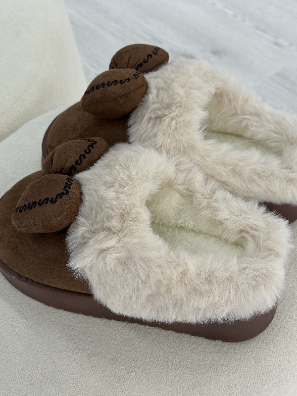 Pantuflas Mila choco 2