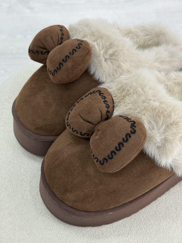 Pantuflas Mila choco 3