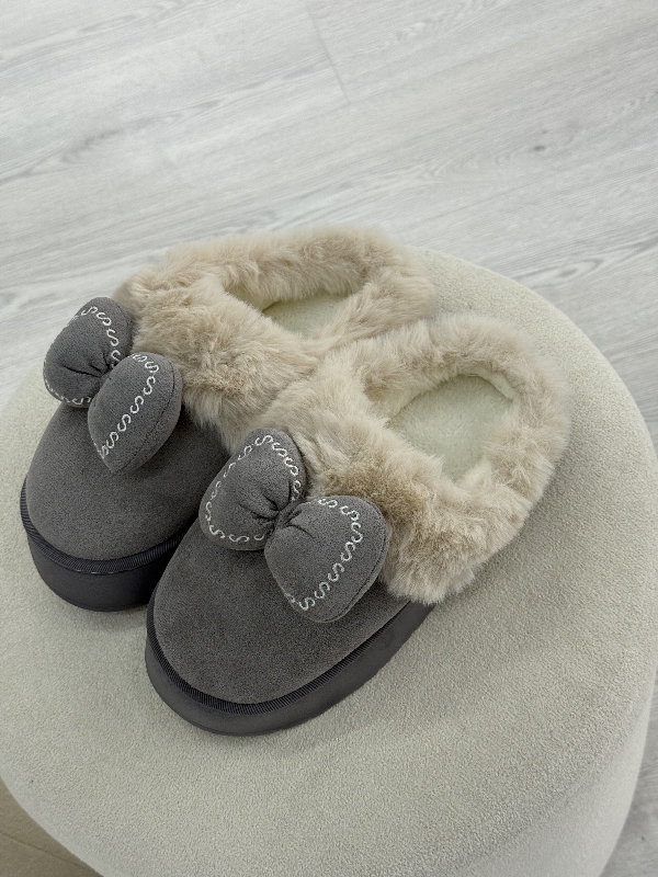 Pantuflas Mila gris