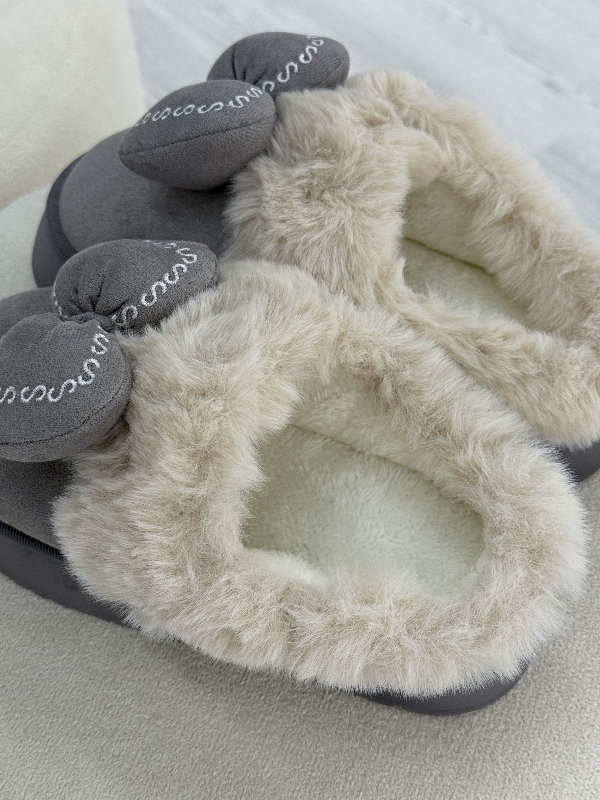 Pantuflas Mila gris 2