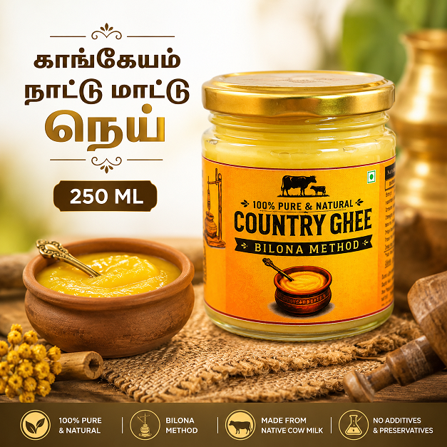 காங்கேயம் நாட்டு மாட்டு நெய் 250 ML