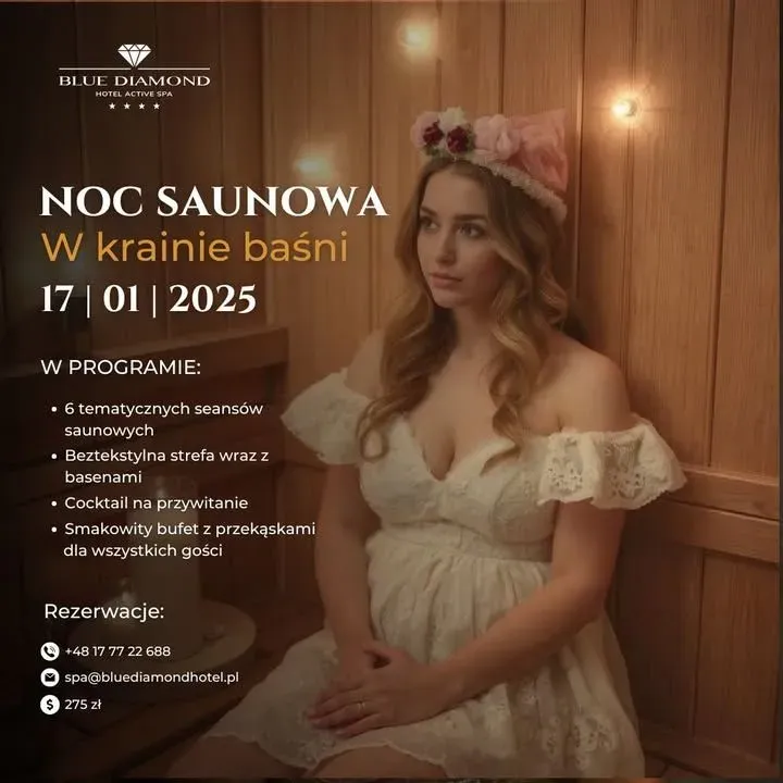 Noc saunowa - fotografia wydarzenia