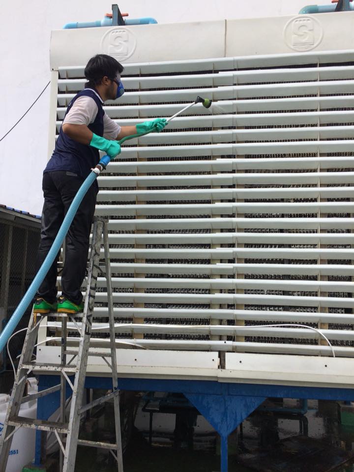 Cooling tower cleaning service 4