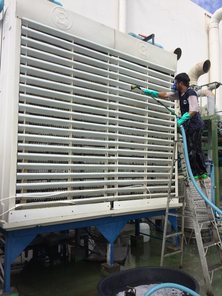 Cooling tower cleaning service 1