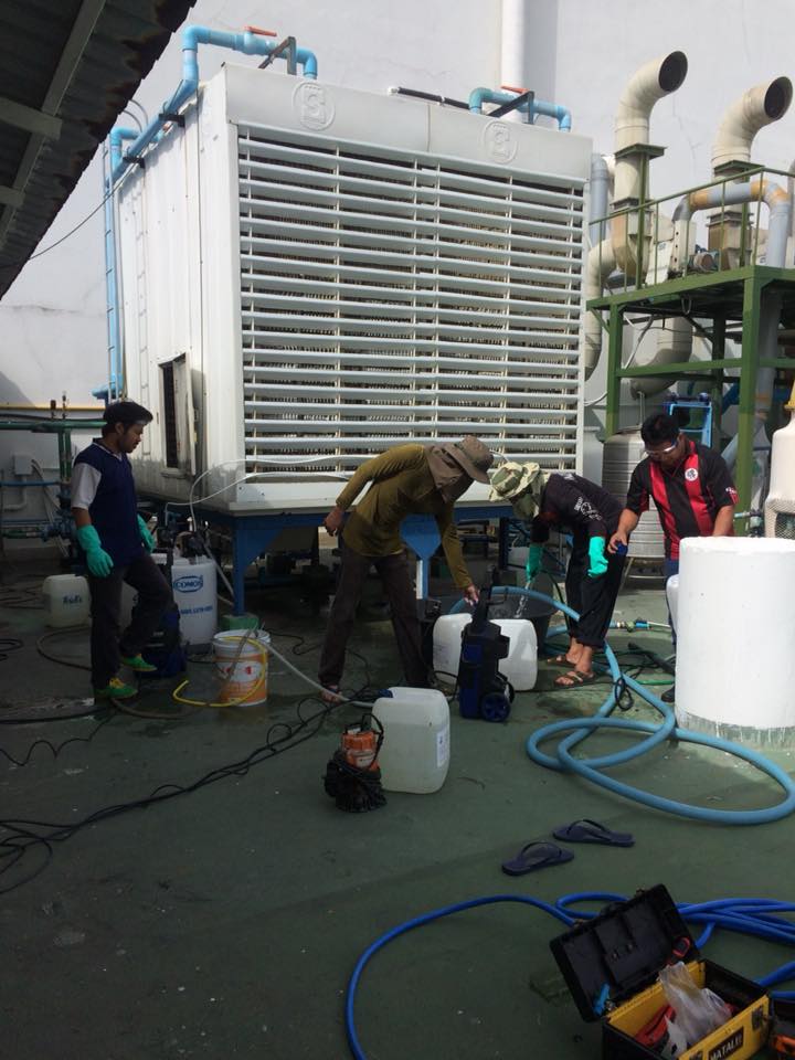 Cooling tower cleaning service 2