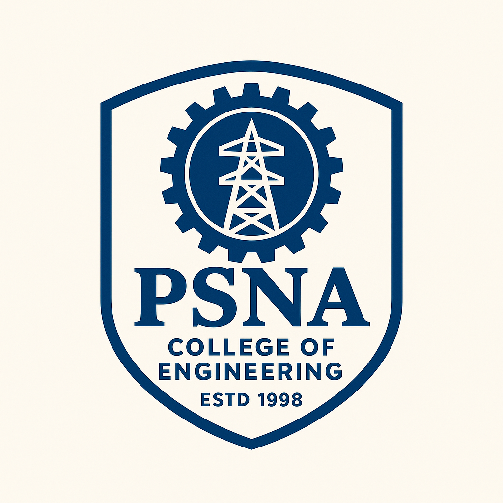 PSNA College of Engineering logo