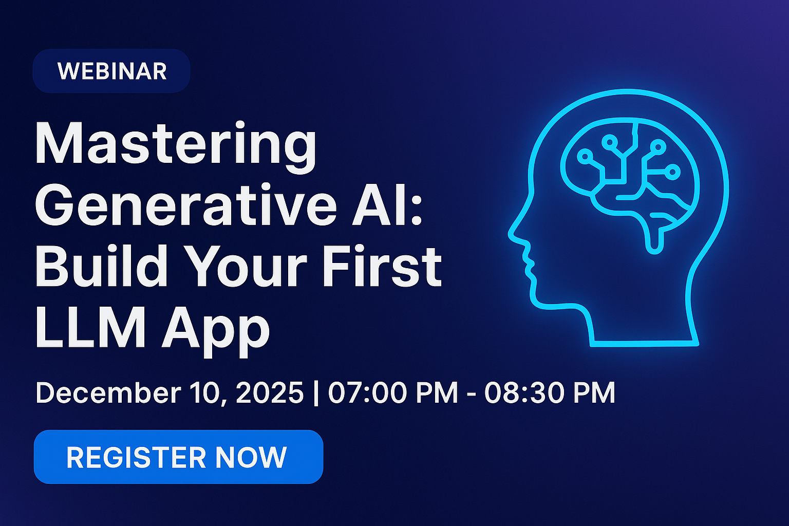 Mastering Generative AI: Build Your First LLM App”