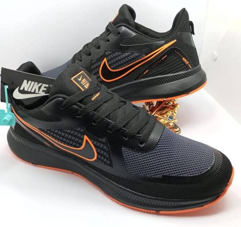 Image of Nike Zoom Mesh Runner Black Orange