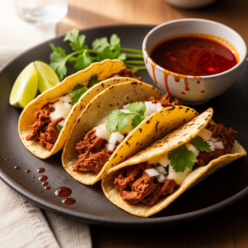 Slow Cooker Birria Tacos