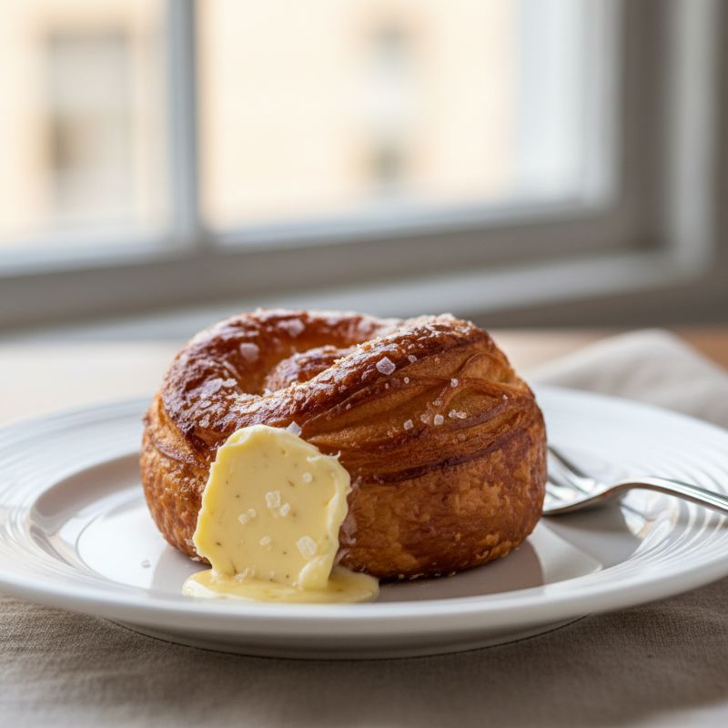 Kouign-Amann with Salted Brittany Butter