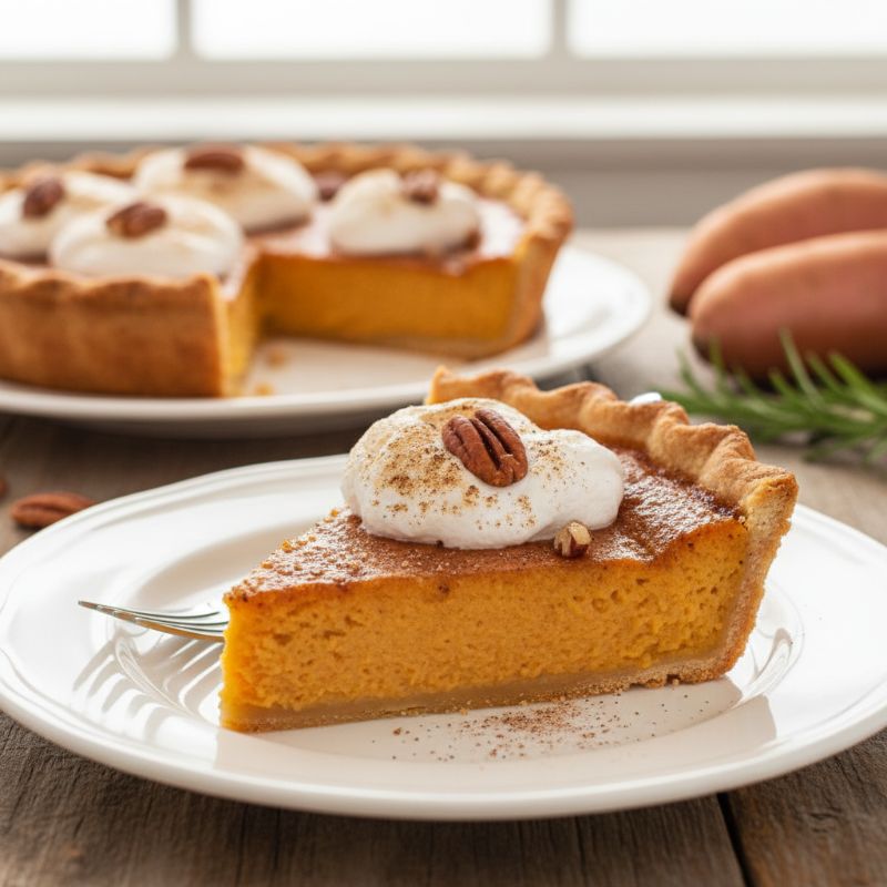 Nana's Vegetarian Sweet Potato Pie