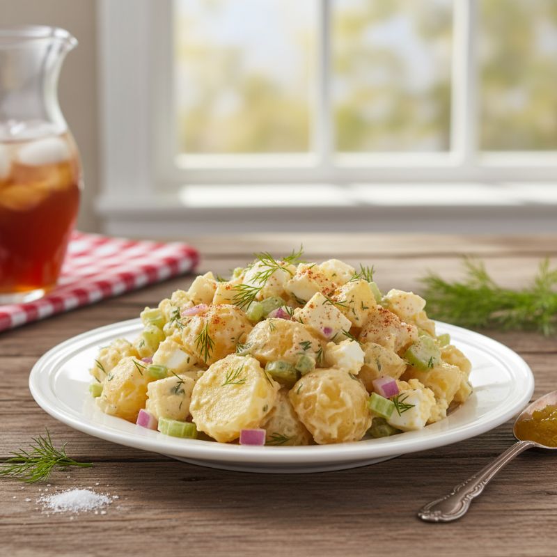 Grandma's Vegetarian Potato Salad