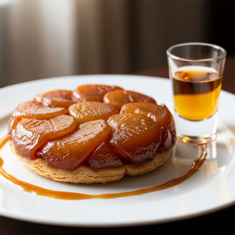 Tarte Tatin with a Calvados Kiss