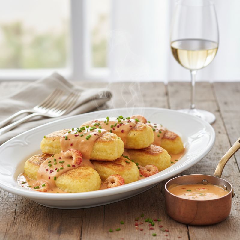 Quenelles de Brochet with Sauce Nantua