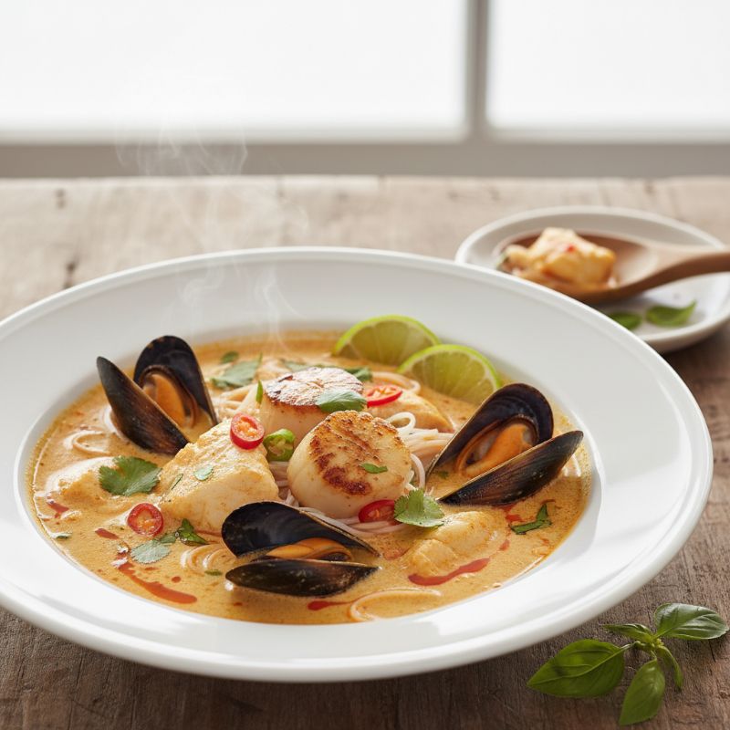 Laksa Seafood Chowder