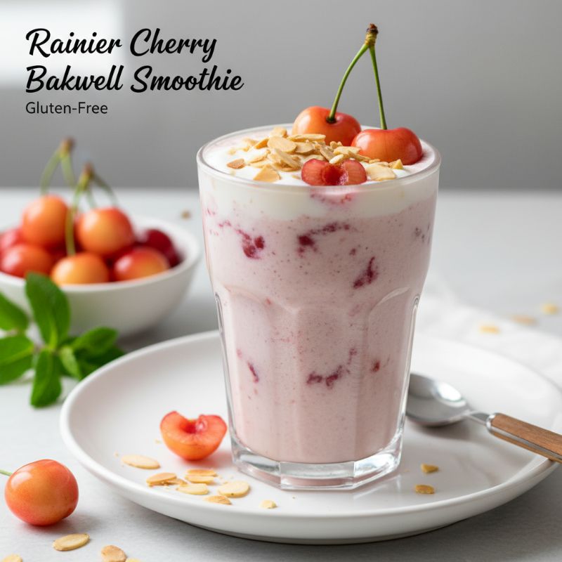 Rainier Cherry Bakewell Smoothie (Gluten-Free)