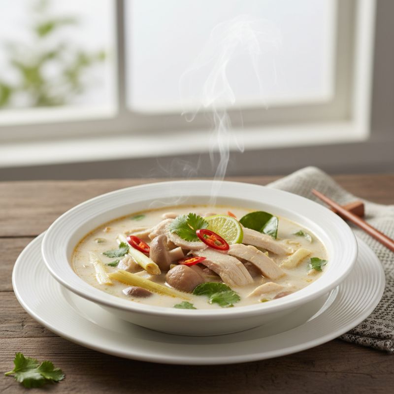 Tom Kha Gai: Thai Coconut Chicken Soup