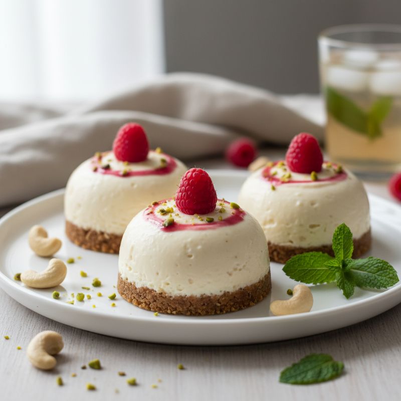Vegan Cashew Dream Cheesecakes