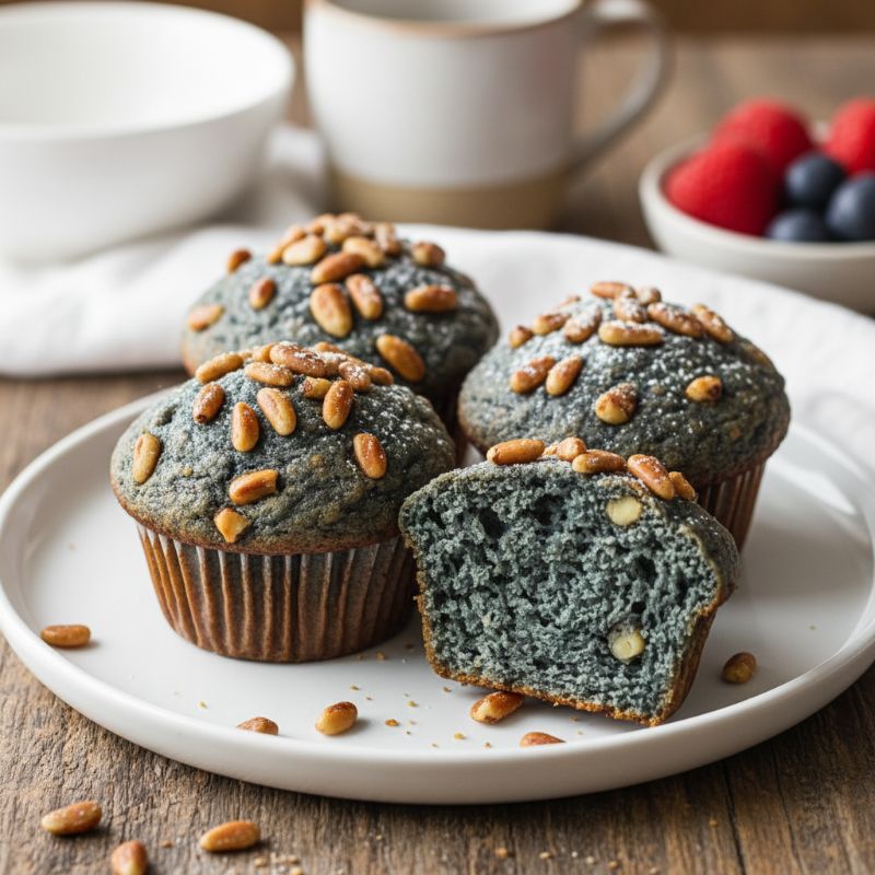 Blue Corn & Piñon Muffins