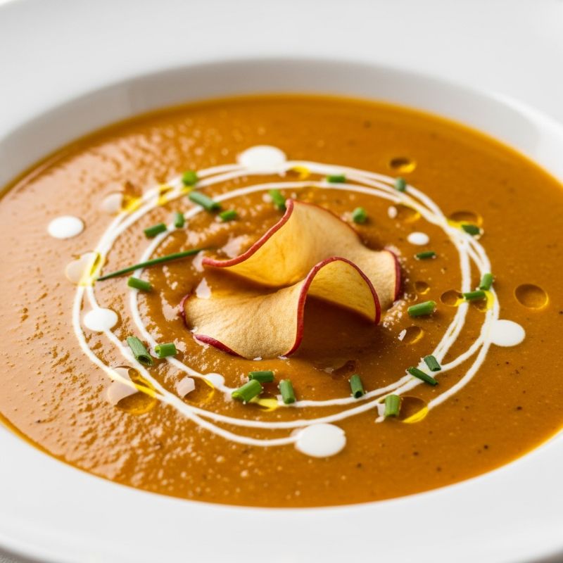 Roasted Root Vegetable & Apple Bisque