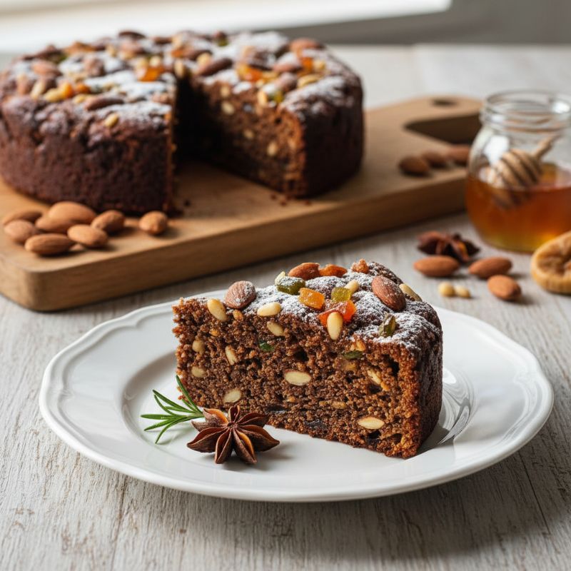 Certosino di Bologna: Spiced Christmas Cake