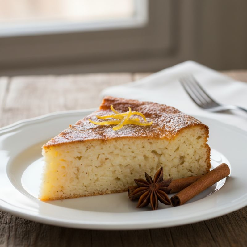 Torta degli Addobbi (Florentine Rice Cake)