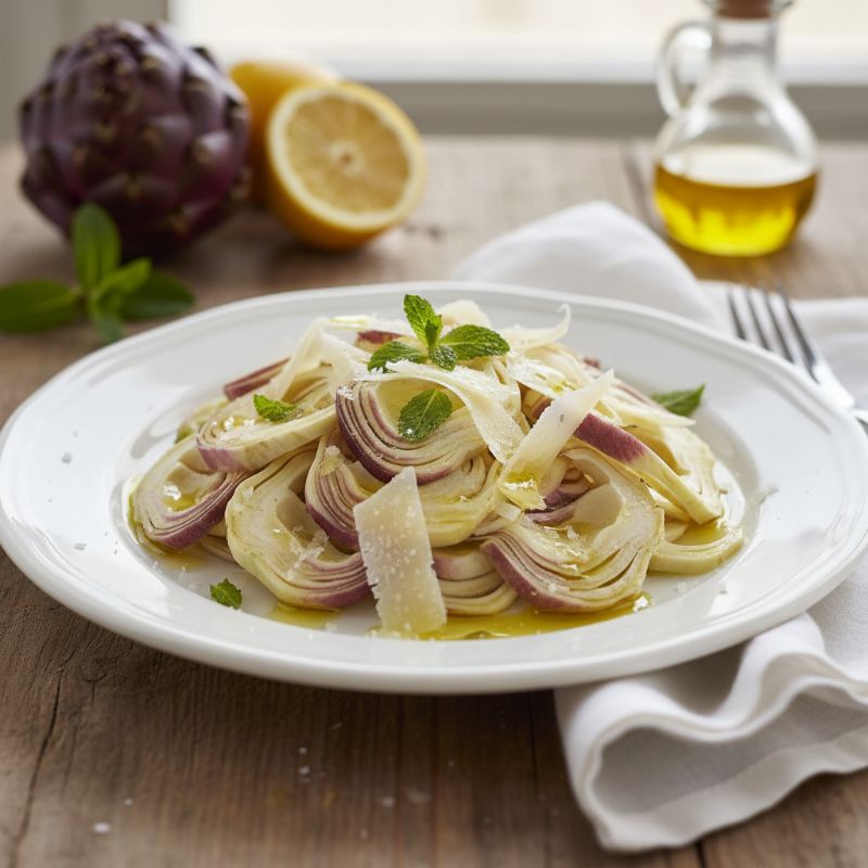 Insalata di Carciofi Crudi (Raw Artichoke Salad)