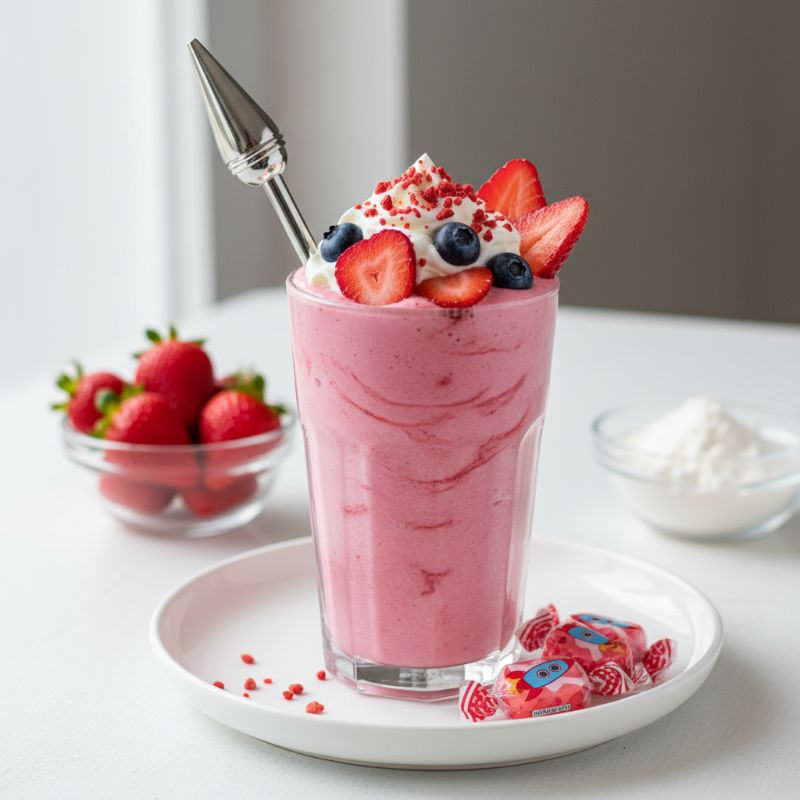 Space City Strawberry Smoothie