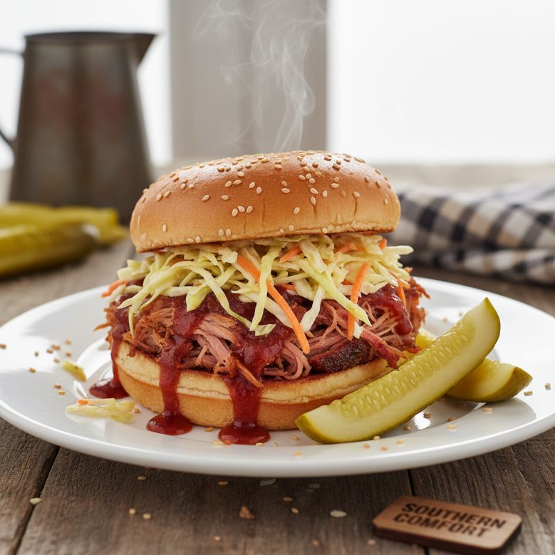 Memphis Pulled Pork Sandwich