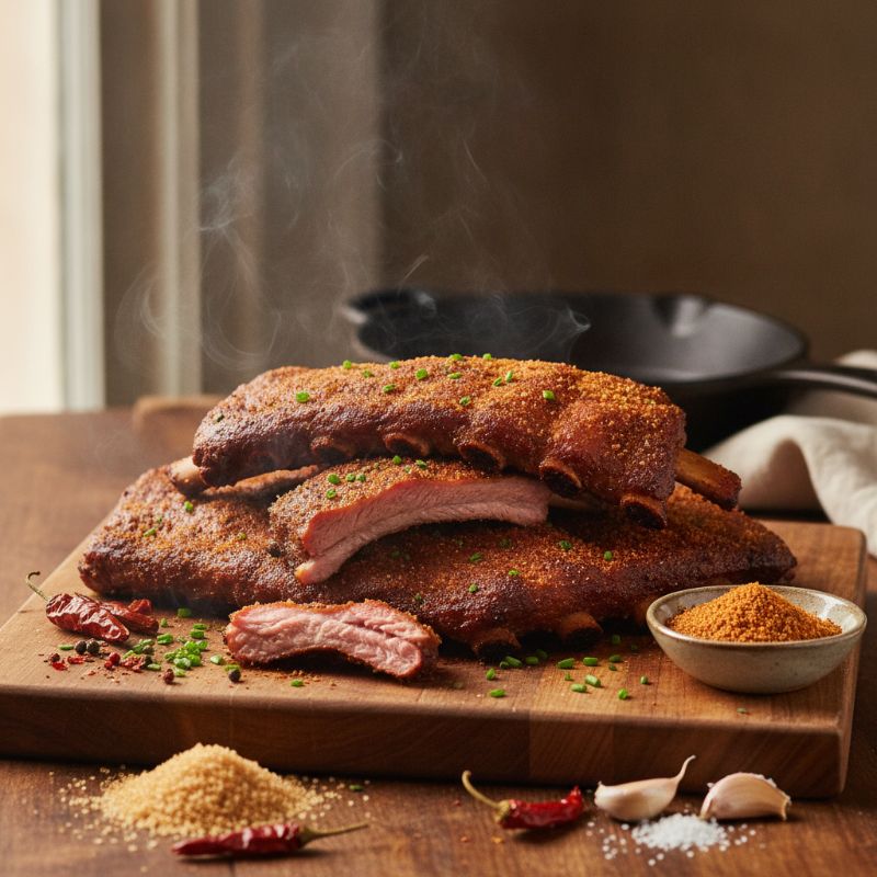 Memphis Dry-Rubbed Baby Back Ribs