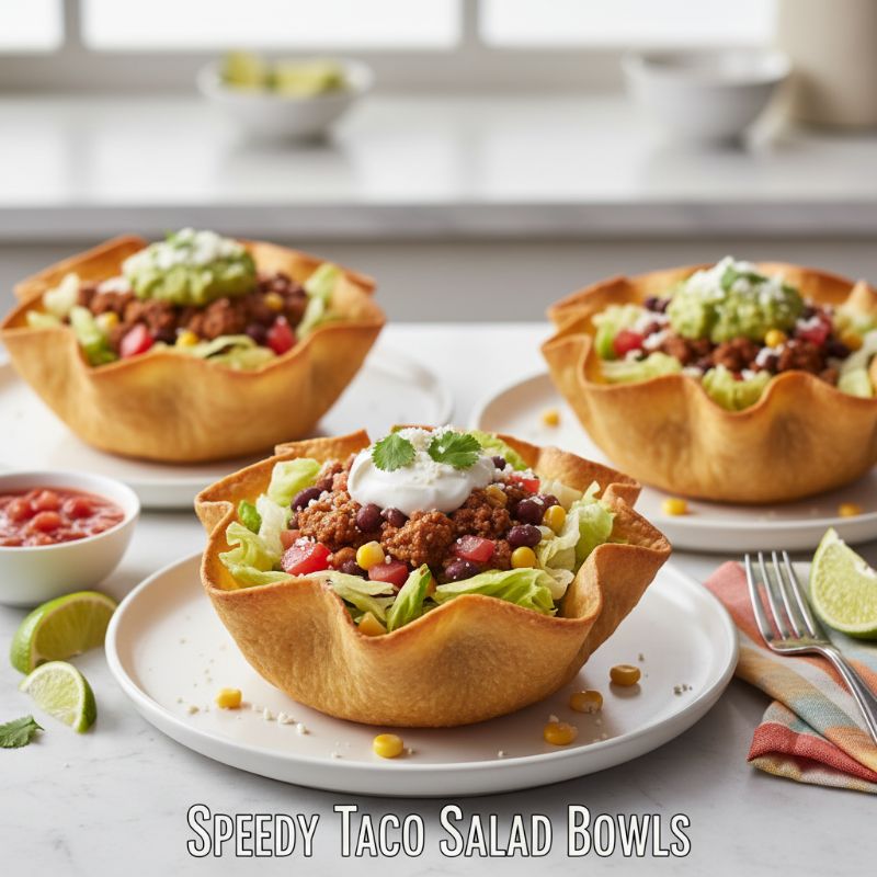 Speedy Taco Salad Bowls