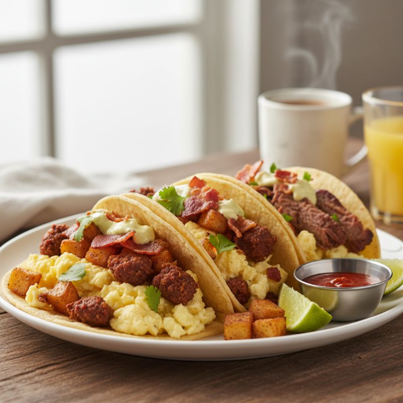 Hearty Breakfast Tacos